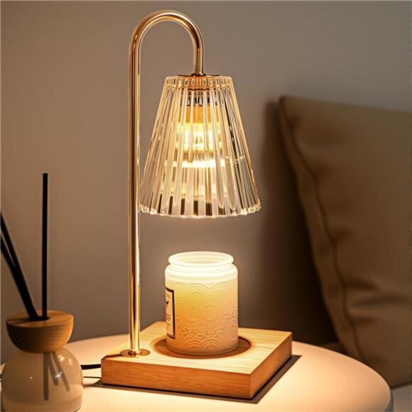 Candle Warmer Lamp with Timer Dimmer, Birthday Gifts for Mom Women Friend - Picture 1 of 7